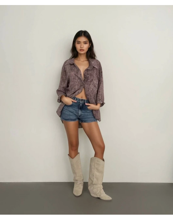 desenli gömlek s7331