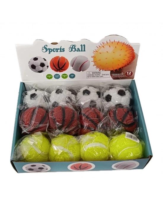 Dikenli Işıklı Çeşitli Top