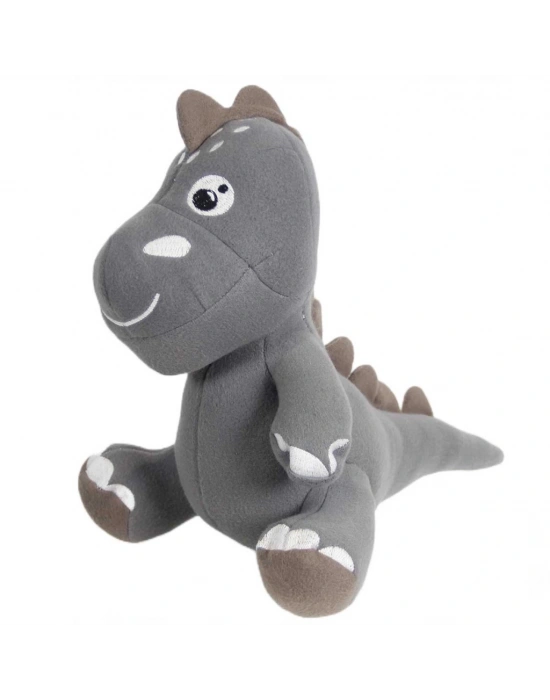 Dino Peluş Oyuncak Gri 25 cm