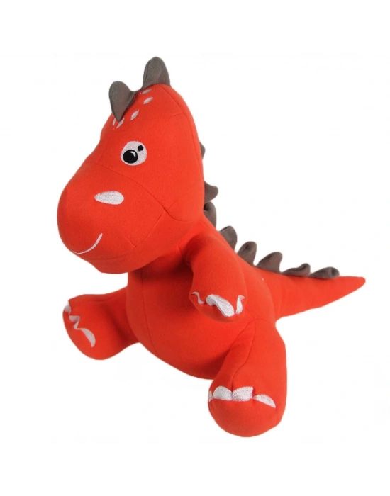 Dino Peluş Oyuncak Turuncu 40 cm