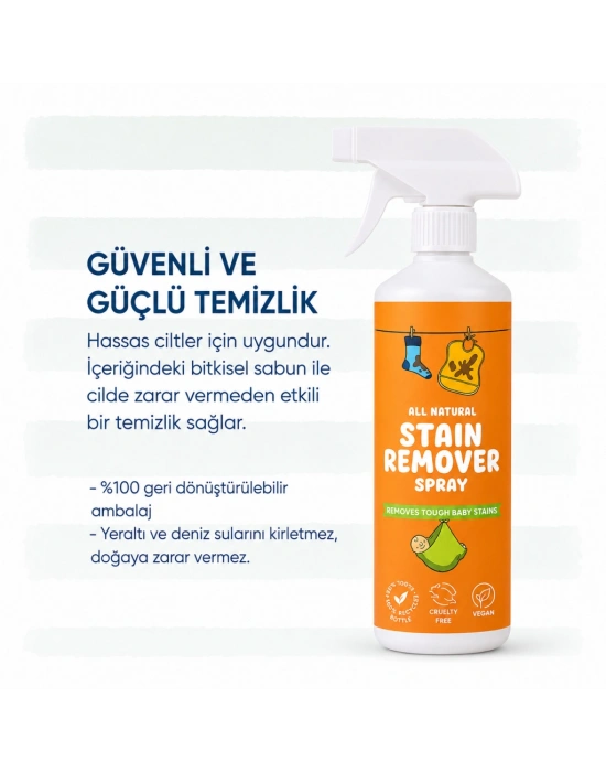 Doğal Bitkisel Leke Çıkarıcı Arındırıcı 500 ml