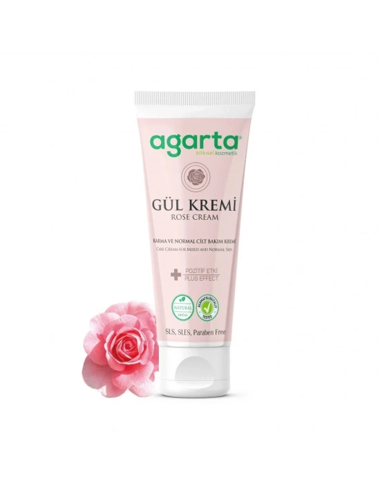 Doğal Cilt Bakım Kremi 75 ml Gül