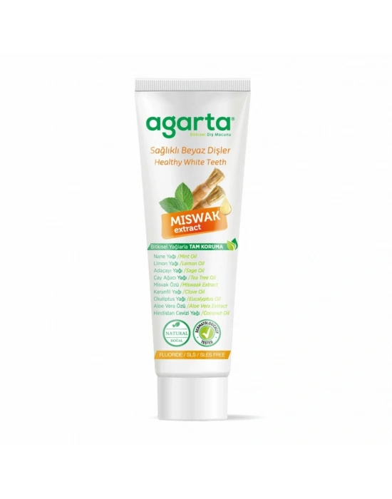 Doğal Diş Macunu 100 ml Misvak Özlü