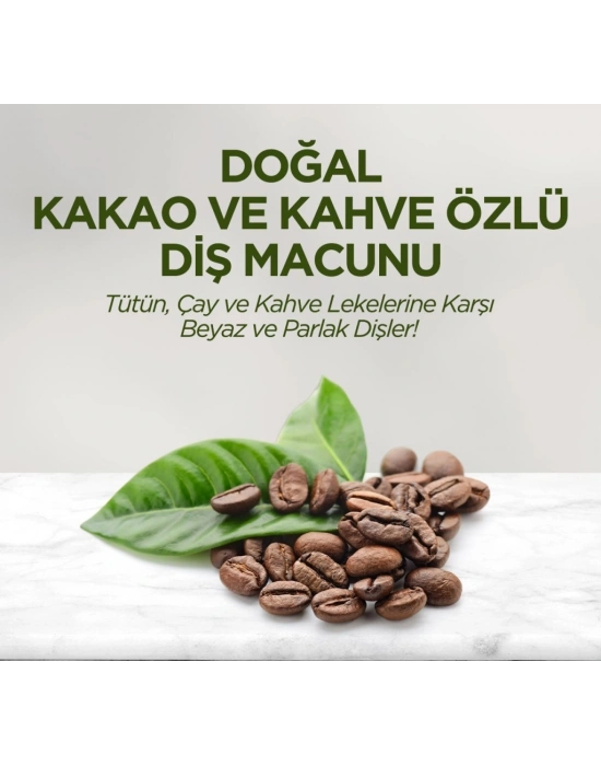 Doğal Diş Macunu 90 Gr Kakao & Kahve Özlü