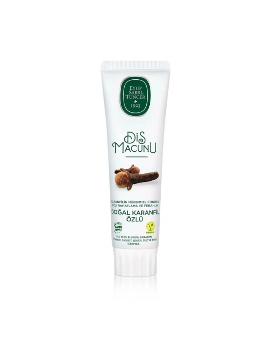 Doğal Diş Macunu 90 Gr Karanfil