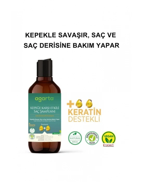 Doğal Kepeğe Karşı Şampuan 400 ml