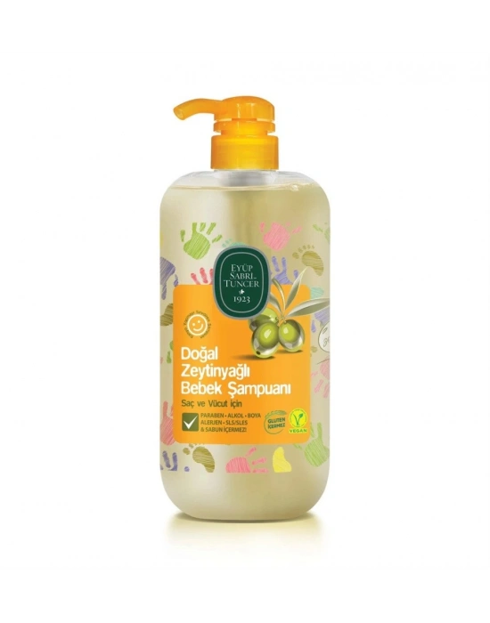 Doğal Zeytinyağlı Bebek Şampuanı 600 ml