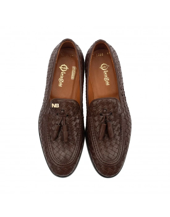 El Örgüsü Kösele Erkek Ayakkabı - TWG003