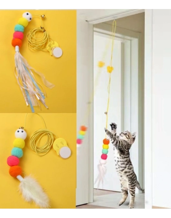 Elastik Kendinden Yapışkanlı Solucan Kedi Oltası