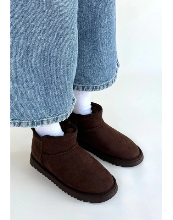 Elsa Kahverengi Süet Bot