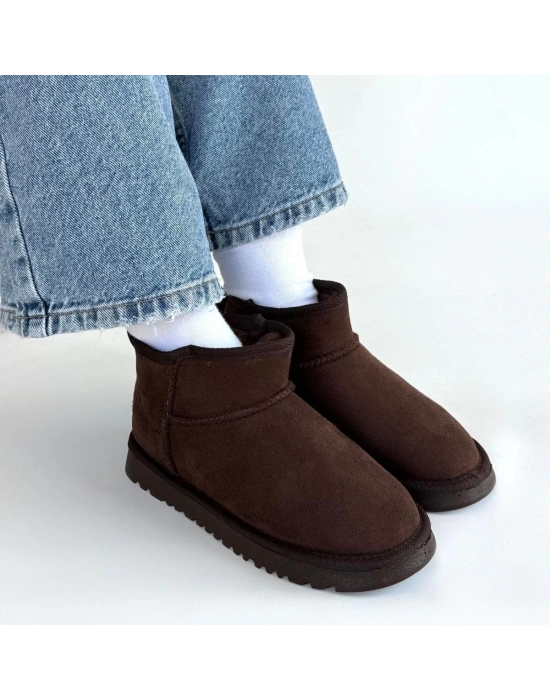 Elsa Kahverengi Süet Bot