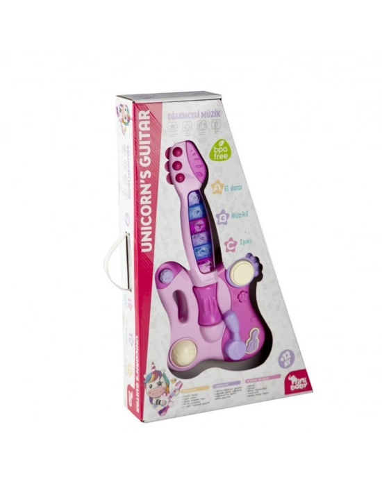ER-205 Nini Baby Unicorn Işıklı Sesli Müzikli Gitar - Erdem Oyuncak