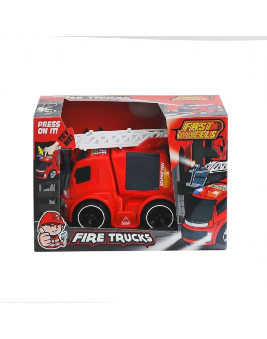 ER-243 Fast Wheels İtfaiye Kamyonu -Erdem Oyuncak