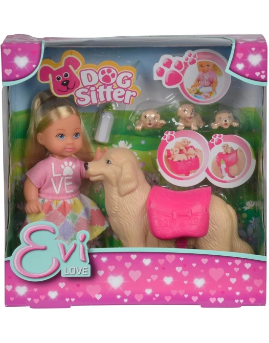 Evi Köpeği ve 3 Yavrusu SMB-105733072