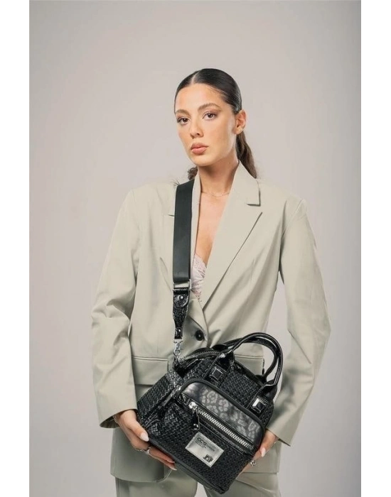 Ewal Siyah Cilt Kol Ve Omuz Çantası
