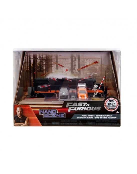Fast & Furious Nano Train Scene Diorama