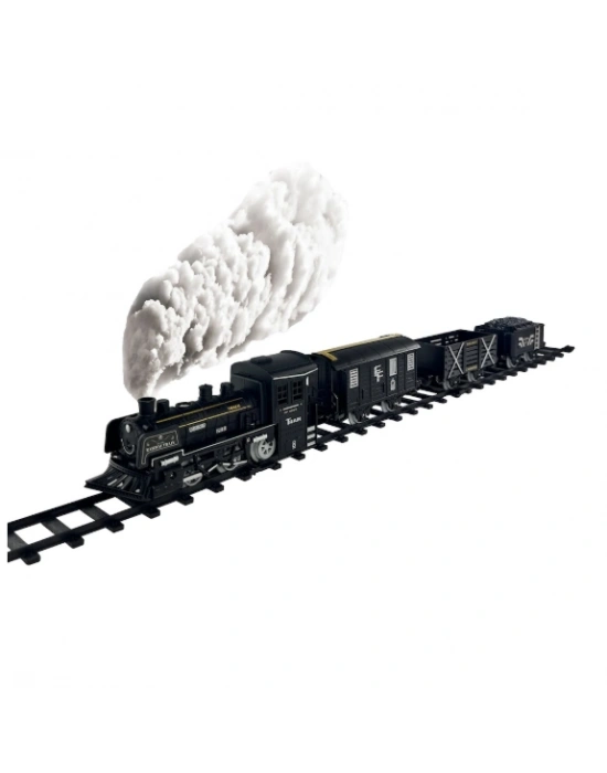 FF-1603C-4C IŞIKLI VE SESLİ BUHARLI TREN SETİ -VRD