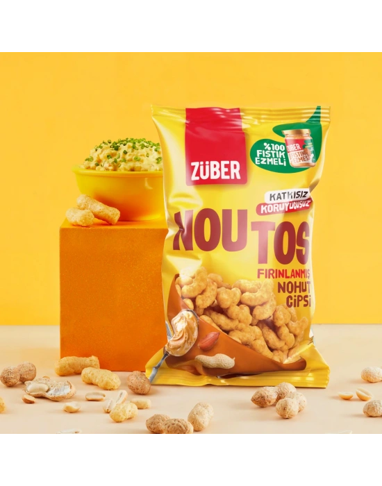 Fırın Nohut Cipsi 55 Gr Fıstık