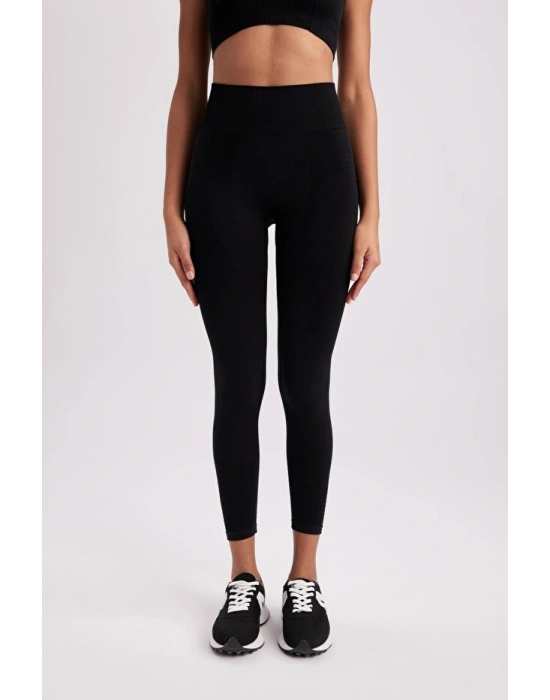 Fit Beli Saran Seamless Sporcu Tayt