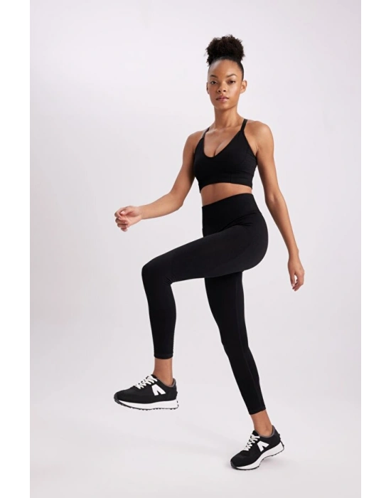 Fit Beli Saran Seamless Sporcu Tayt