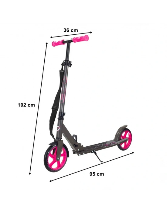 Flexi Max 2 Tekerlekli Scooter Pembe