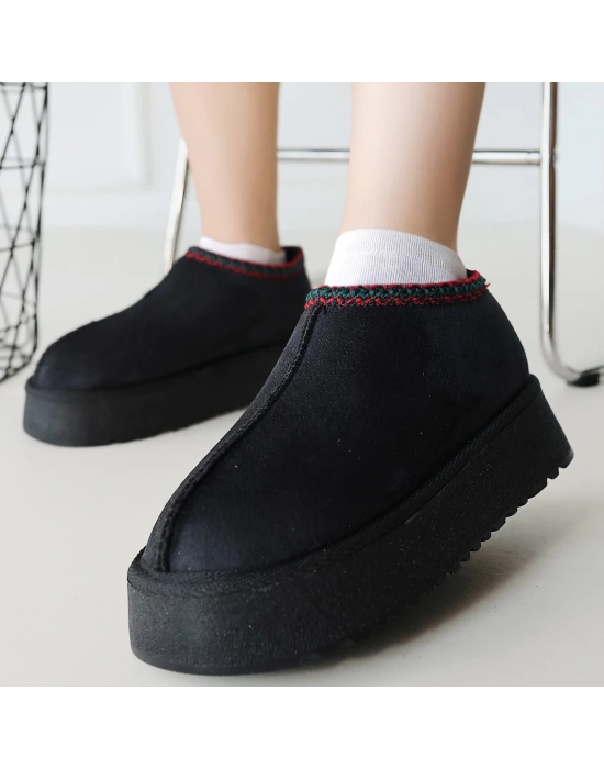 Foyk Siyah Süet Bot