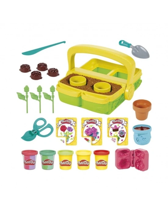G0492 Play-Doh Renkli Çiçekler Botanik Oyun Seti +3 yaş