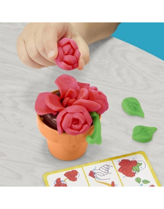 G0492 Play-Doh Renkli Çiçekler Botanik Oyun Seti +3 yaş
