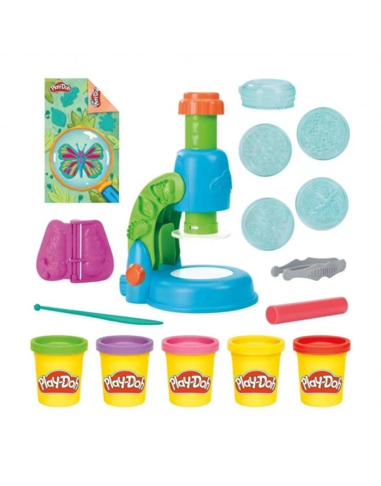 G0494 Play-Doh Işıklı Mikroskop Oyun Seti +3 yaş