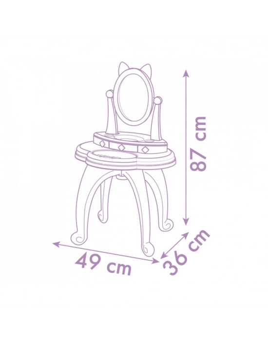 Gabby Makyaj Masası Ayaklı