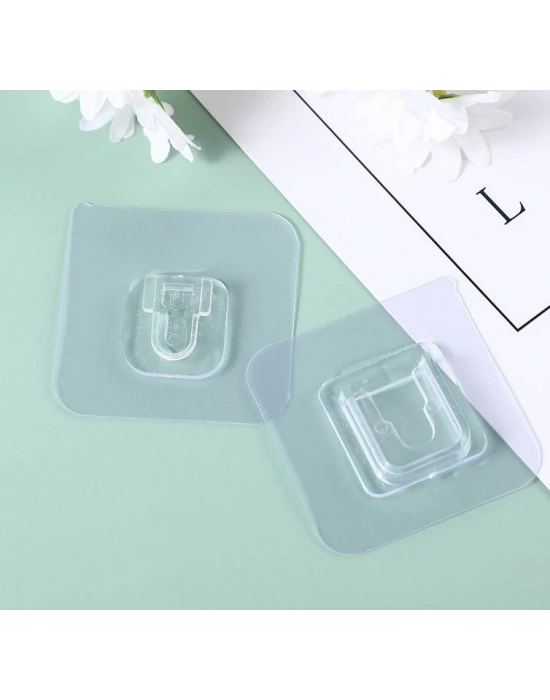 Geçmeli Klips Eşya Sabitleme Askısı 5 SET