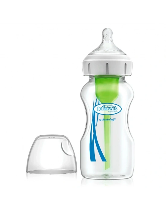 Geniş Ağız Cam Biberon 270 ml (Yeni)