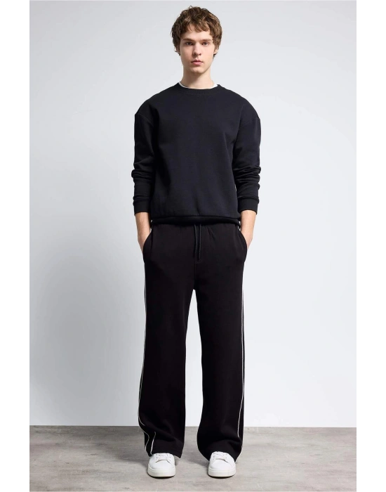 Geniş Paça Eşofman Altı H0349AX26SP Siyah