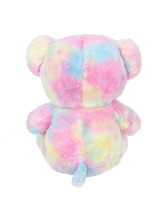 Gökkuşağı Renkli Peluş Ayı 45 cm