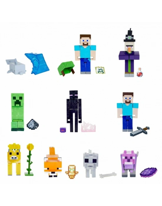 GTP08 Minecraft Aksesuarlı Figürler