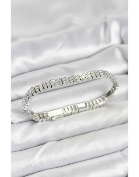 Gümüş Renk VIP Seri Bileklik