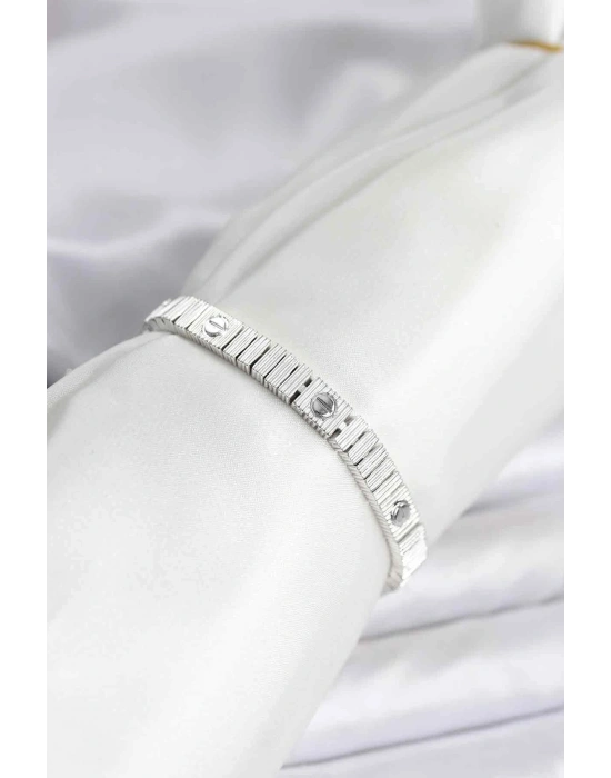 Gümüş Renk VIP Seri Bileklik