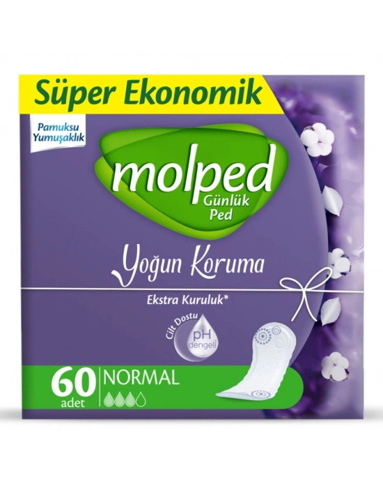 Günlük Ped Yoğun Koruma Süper Eko 60 Adet