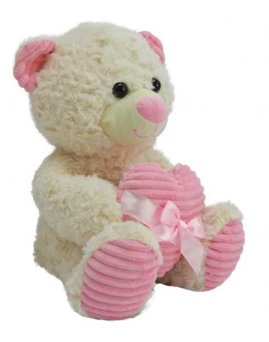 Halley Kalbi Kurdaleli Peluş Ayı 35 Cm 62915