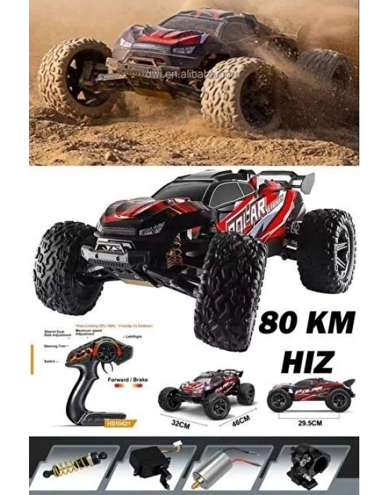 HS10421-HS10422 80KM/H 1:8 ELEKTRİKLİ RC ARABA