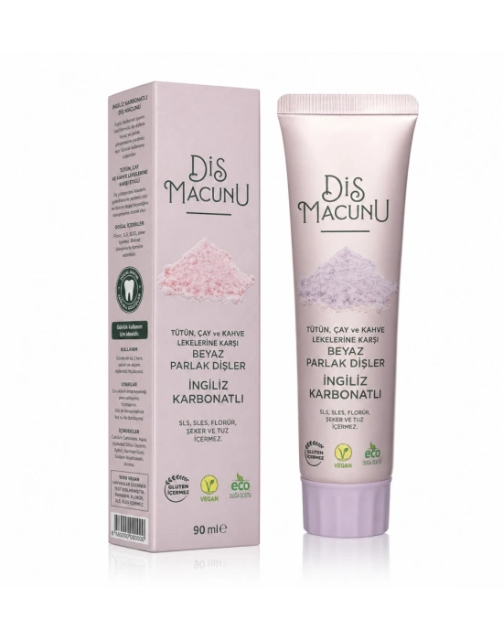 İngiliz Karbonatlı Diş Macunu 90 ml