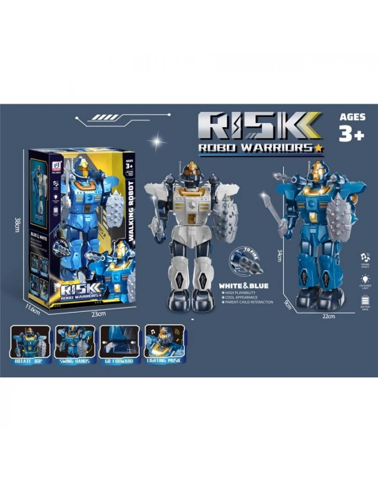 IŞIKLI MÜZİKLİ ROKET ATAN ROBOT