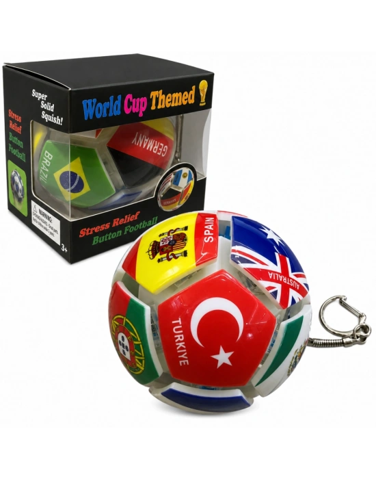 Işıklı Top Klavye Anahtarlık