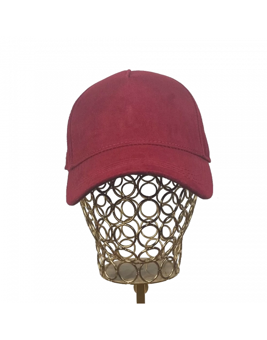 İsme Özel Gabardin Kep Şapka - AB01005 - Bordo