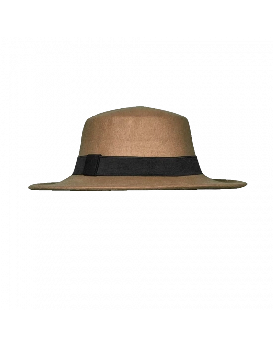 İsme Özel Özel Gondol Şapka - AB01001 - Açık Kahverengi