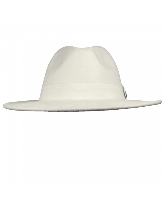 İsme Özel Panama Fötr Şapka - AB01004 - Bej