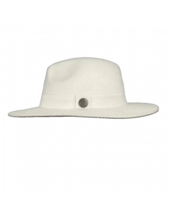 İsme Özel Panama Fötr Şapka - AB01004 - Bej