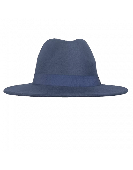 İsme Özel Panama Fötr Şapka - AB01004 - Lacivert