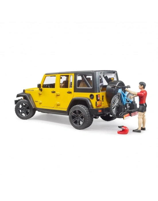 Jeep W. Rubicon & Bisiklet Ve Sürücüsü