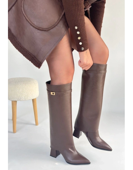 Jike Kahverengi Cilt Tak Çıkar Çizme